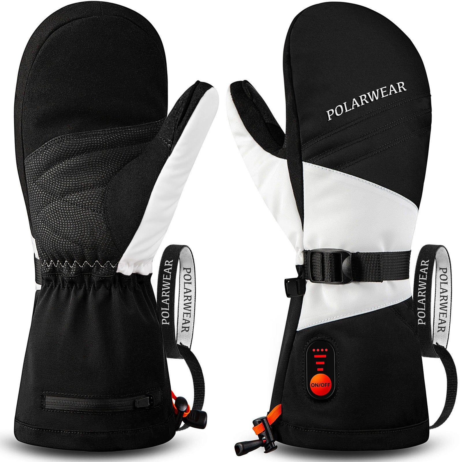PolarWear Electrically Heated Mittens