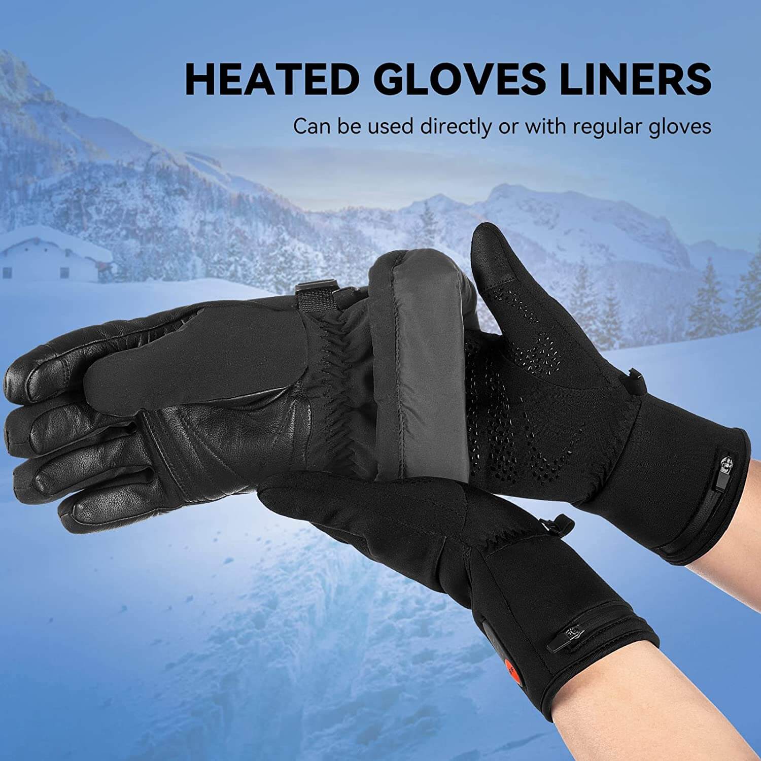 PolarWear Electrically Heated Glove Liners