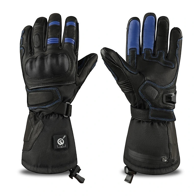 Electrically Heated Motorcycle Gloves