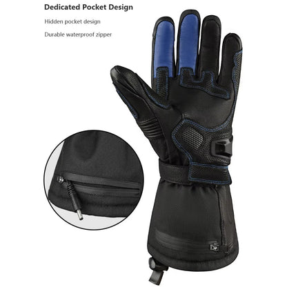 Electrically Heated Motorcycle Gloves