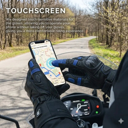 Electrically Heated Motorcycle Gloves
