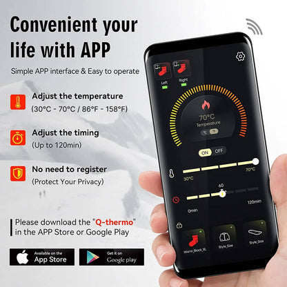 PolarWear Electrically Heated Socks